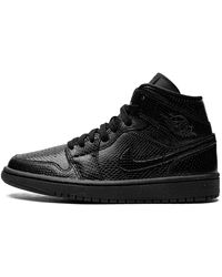 Nike - Air 1 Mid Snakeskin" Bq6472 010" - Lyst