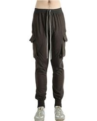 Rick Owens - Pantaloni Mastodon Cut Pants "Dark Dust" Du02E7386 Rig 78" - Lyst