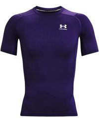 Under Armour - Heatgear Compression Short Sleeve 1361518 500" - Lyst