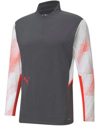 PUMA - Individualcup Training 1/4 Zip Top 657211 41" - Lyst