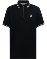 Psycho Bunny - Dax Pique Polo Shirt Mt0100122 001" - Lyst