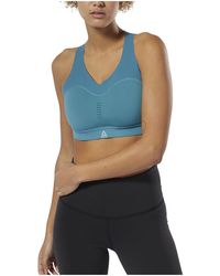 Reebok - Studio Puremove Sports Bra "Mineral Mist" Du4437" - Lyst