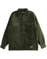 Neighborhood - Corduroy Cpo Long-Sleeve Shirt Drab" 252Tsnh Shm05 Oliv" - Lyst