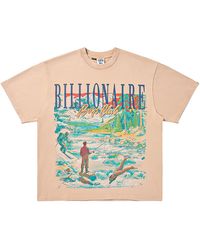 BBCICECREAM - Great Outdoors Oversize Knit T-Shirt "Sesame" 861 3314 Sesa" - Lyst