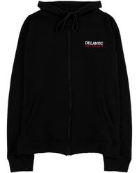 Delantic - Ea Velour-Lined Zip Hoodie "Ea Burrr Hoodie" Dela001" - Lyst