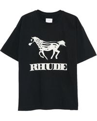 Rhude - Dinero T-Shirt "Vintage" Rhfw25Tt01012 3158" - Lyst