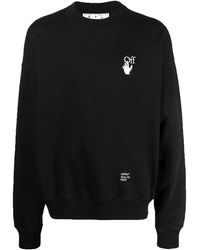 Off-White c/o Virgil Abloh - Carav Arrows Motif Sweatshirt Omba054F21Fle0111001" - Lyst