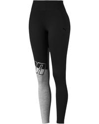 PUMA - All Me Drycell Colorblocked Logo Ankle Leggings - Lyst