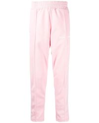 Palm Angels - Slim Track Pants "Almond Blossom" Pmcj005C99Fab00 13401" - Lyst