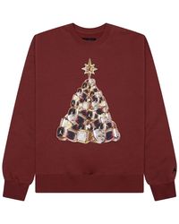 Nike - Air Brooklyn Fleece Crewneck "Holiday 2025 Rings Tree" Hv1874 622" - Lyst