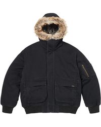 Supreme - Reversible Faux Fur Hooded Work Jacket "Ss26 - Lyst