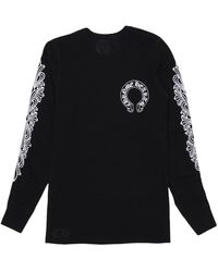 Chrome Hearts - Horseshoe Thermal Waffle T-Shirt Chrm1510" - Lyst