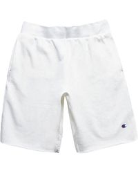 Champion - C-Life Reverse Weave Cut Off Shorts 89597 045" - Lyst