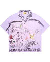 DIET STARTS MONDAY - Doodle Button-Up Shirt Dsm Sum26 006" - Lyst