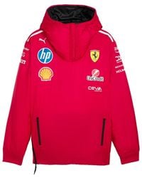 PUMA - Scuderia Ferrari Team Reversible Jacket "Dark Cherry" 763939 01" - Lyst
