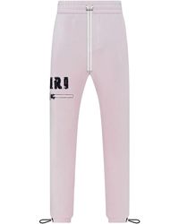 Amiri - Ma Bar Applique Sweatpants Ss23Mjl011 379" - Lyst