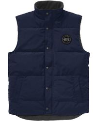 Canada Goose - Garson Quilted Vest "Atlantic" 2081Mb" - Lyst