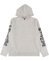 Chrome Hearts - Life Sentence Embroidered Logo Cashmere Hoodie Chrm1102" - Lyst
