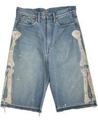 Kapital - Bone Denim Shorts Kap008" - Lyst