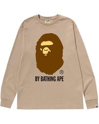 A Bathing Ape - By Bathing Ape Long-Sleeve T-Shirt 1J80 111 013" - Lyst