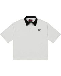 GODSPEED NEW YORK - Victor Minimal Crest Polo Gs517" - Lyst