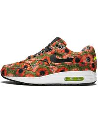 Nike - Air Max 1 Premium Se Black/ Black-flash Crimson - Lyst