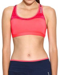 Reebok - One Series Bra "Neon Cherry" A99253" - Lyst