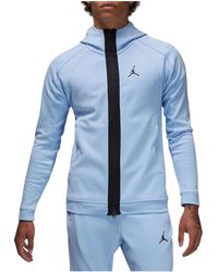 Nike - Dri-Fit Sport Fleece Full-Zip Hoodie "Royal Tint Dv9783 425" - Lyst
