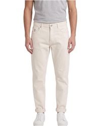 Brunello Cucinelli - Leisure Fit 5 Pocket Denim Jean Pants "Light Cream Off" Brun2310" - Lyst