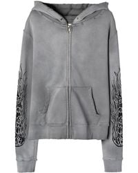Vague Studios - Thrash Zip Up Hoodie Vg022" - Lyst