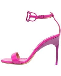 Off-White c/o Virgil Abloh - Pop Paperclip High Sandal "Fuchsia" Owih045S23Lea0023232" - Lyst