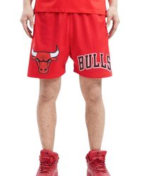 Pro Standard - Nba Chicago Bulls Logo Mesh Pro Team Shorts Bcb353899" - Lyst