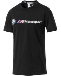 PUMA - Bmw Motorsport Logo T-Shirt 595369 01" - Lyst