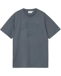 Carhartt - Faded Pond Corps T-Shirt "Deep Night Heavy Stone Wash" I036064 J060" - Lyst
