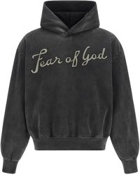 Fear Of God - 26 Classic Fit Half Raglan Hoodie "Off" Fg9M12 9936Bhf 019" - Lyst