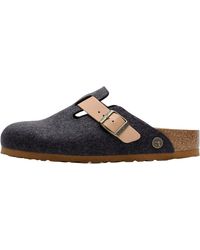 Birkenstock - Boston Felt "Concepts Anthracite" 1031967 Wide" - Lyst