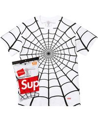Supreme - Hanes Spider- Tagless T-Shirt (2 Pack) "Ss26 - Lyst