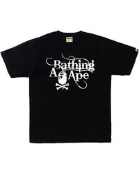 A Bathing Ape - Ape Crossbone Stencil T-Shirt 4I20110005" - Lyst