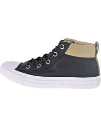 Converse - Chuck Taylor All Star Street Mid Khaki" 160487F" - Lyst