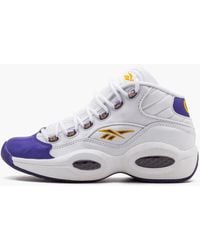 Reebok - Question Mid Shoes - Lyst