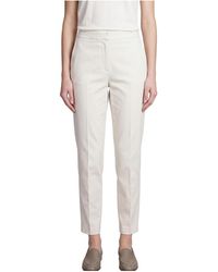 Brunello Cucinelli - Tailored Trousers "Off" Brun1594" - Lyst