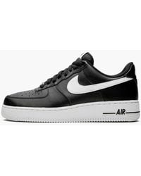 air force 1 in black