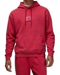Nike - Air Statement Fleece Washed Hoodie Fb7290 619" - Lyst