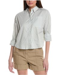 Brunello Cucinelli - Light Striped Shirt Brun1939" - Lyst
