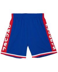 Mitchell & Ness - Dark Shorts "Nba Nuggets 1975" Smsh4202 Dnu75Ppproya" - Lyst