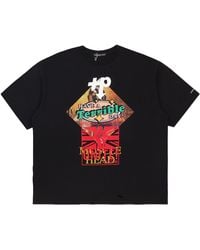 PROJECT G/R - Mixed Printed Vintage T-Shirt Mht 2401 Blk" - Lyst