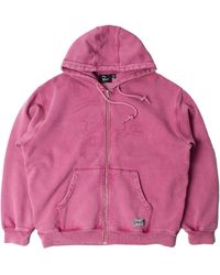 by Parra - Not Fade Away Full Zip Hoodie "Washed Tyrian" 55116-Wtp" - Lyst
