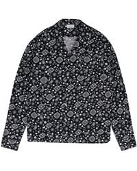 Rhude - Bandana Long-Sleeve T-Shirt Rhdmtps0180 Blk" - Lyst