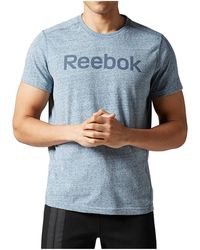 Reebok - Big Logo T-Shirt "Collegiate" Ay1588" - Lyst