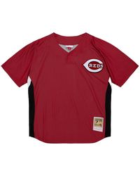 Mitchell & Ness - Mlb Authentic Bp Pullover Jersey "Reds 2007 Ken Griffey Jr" Abpjac20010-Crenavy07Kgj" - Lyst